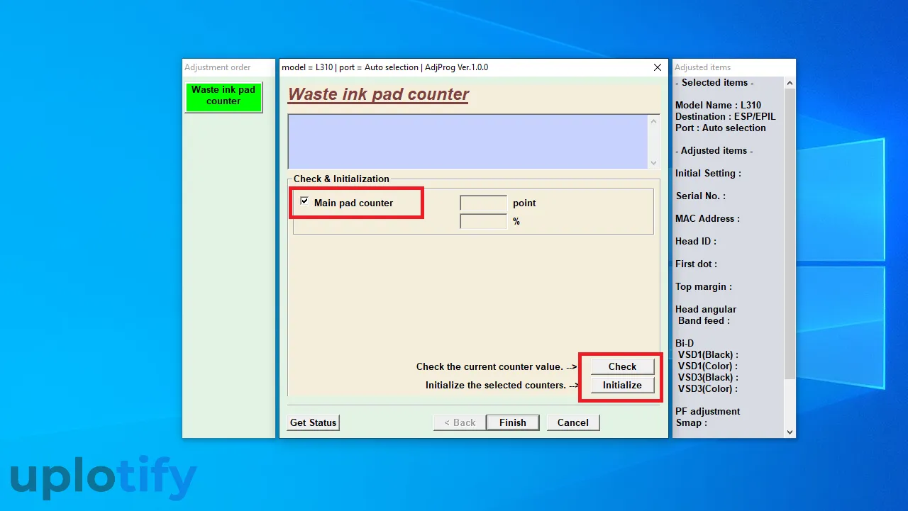 Atur Mainpad Counter