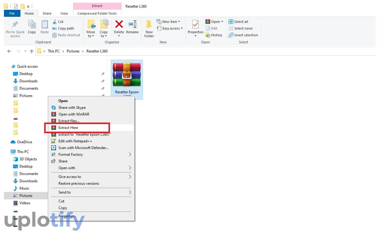 Extract File Resetter Epson L360