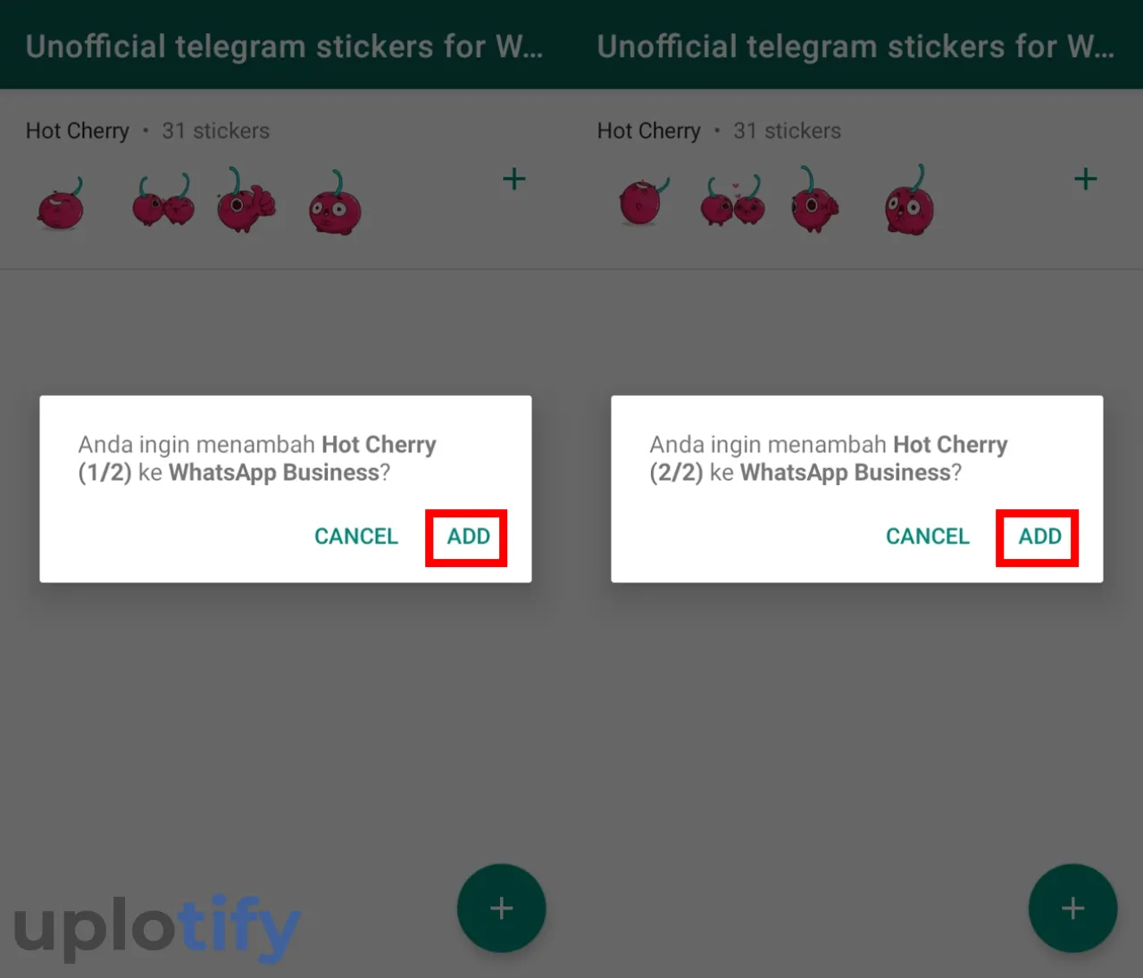 Menambahkan Stiker ke WhatsApp