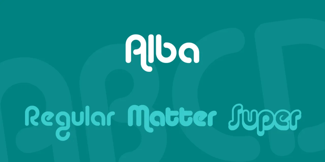 Font Alba Regular
