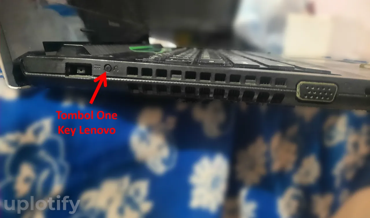 Tahan Tombol One Key Lenovo