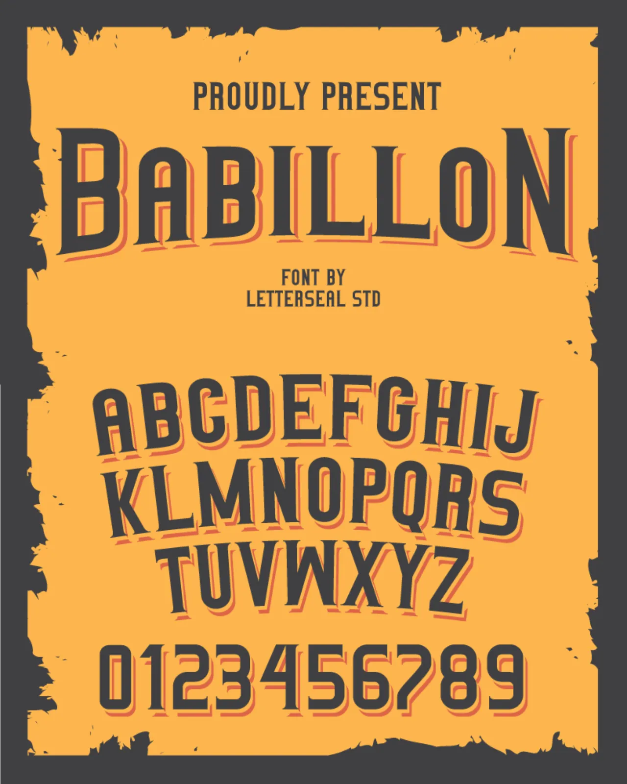 Font Babillon Letterseal
