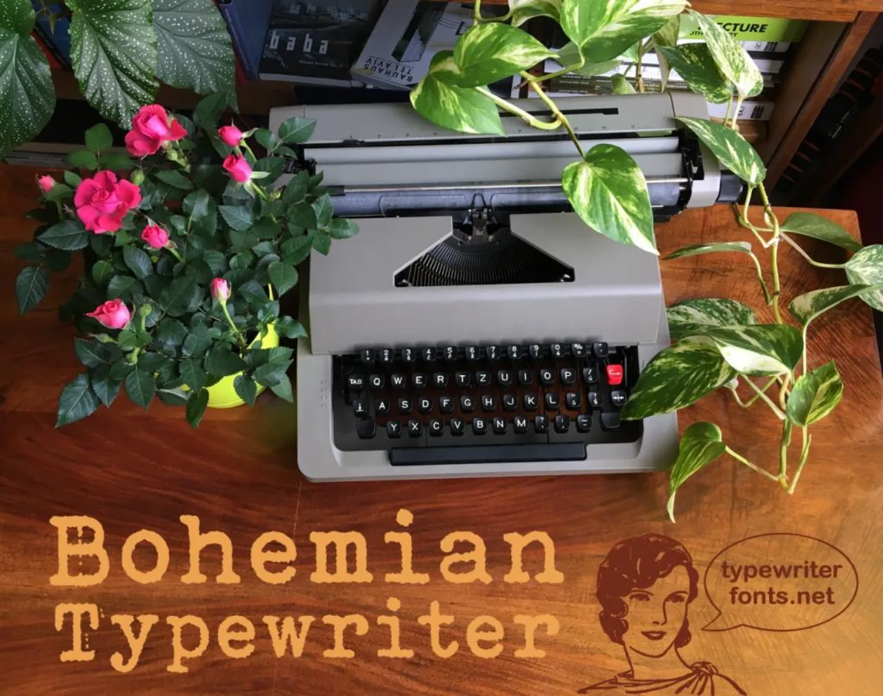 Font Mesin Ketik Bohemian Typewriter