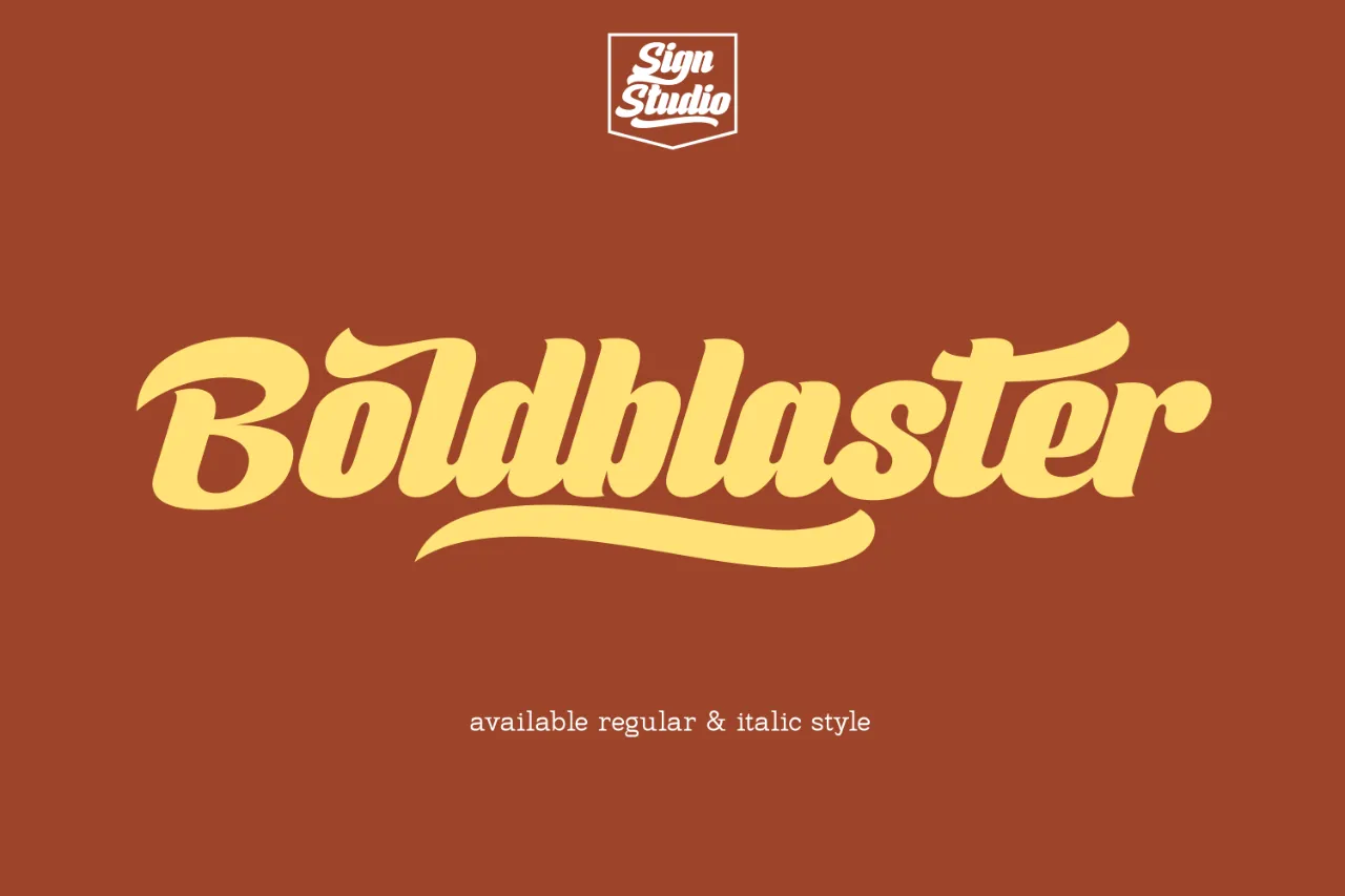 Font Boldblaster