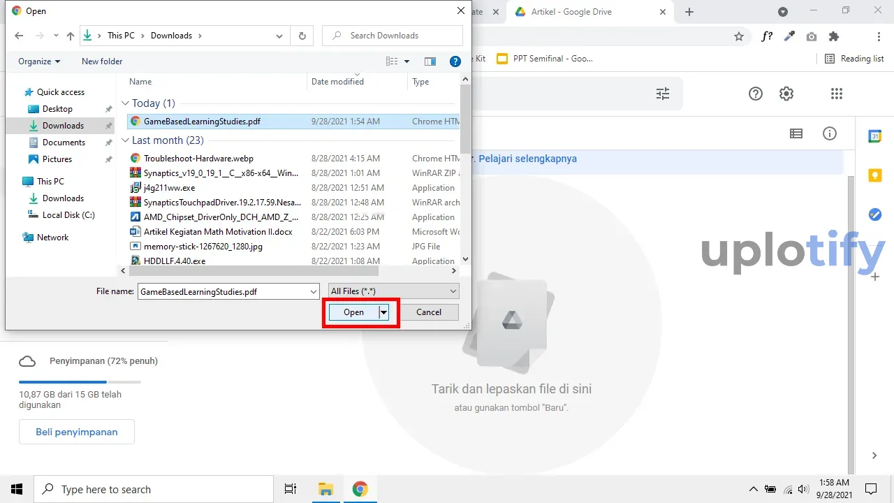 Cari File yang Diinginkan di Google Drive