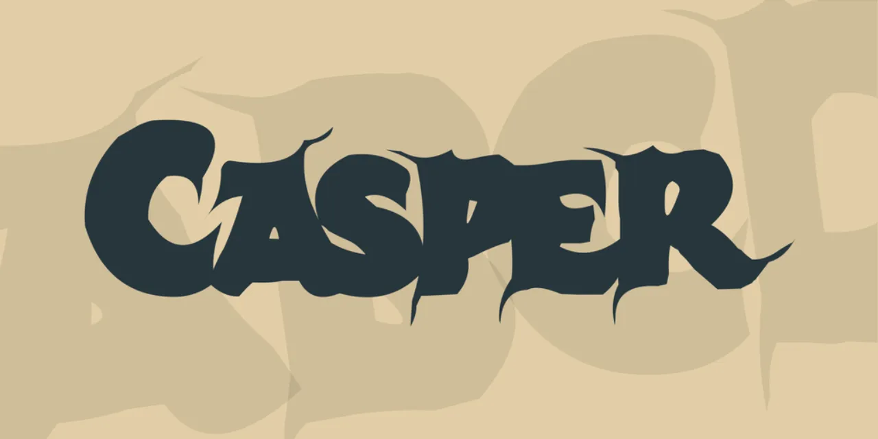 Font Casper Poster