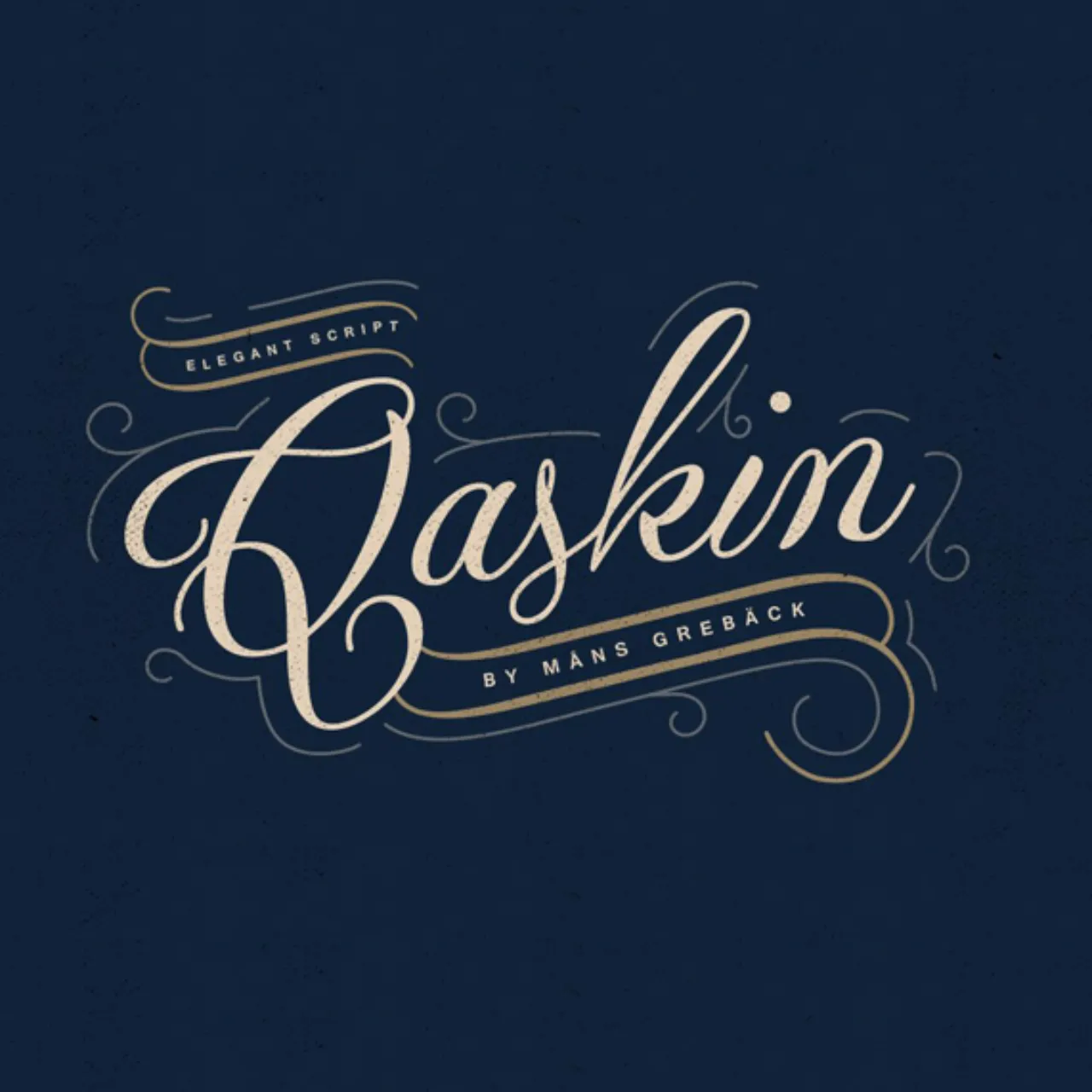 Font Qaskin Handwriting