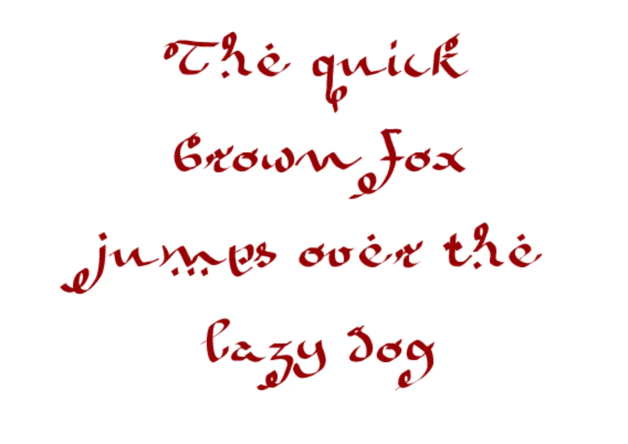 Karaben Nemsi Font