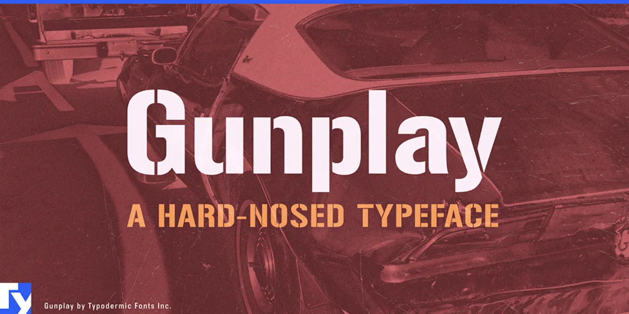 Font Gunplay Poster