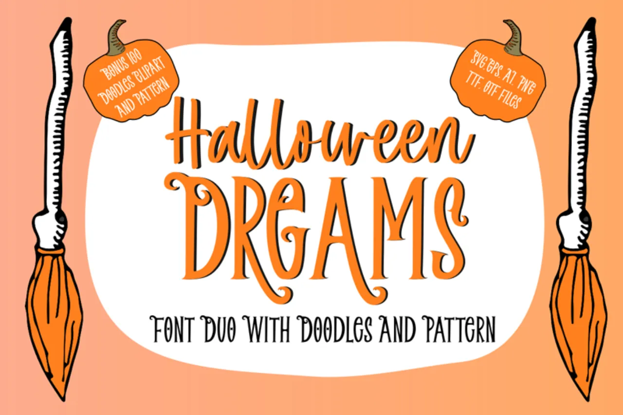 Font Halloween Dreams