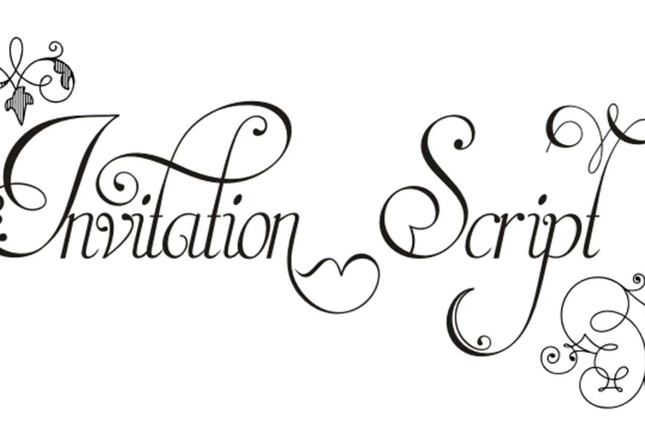 Font Sertifikat Invitation Script