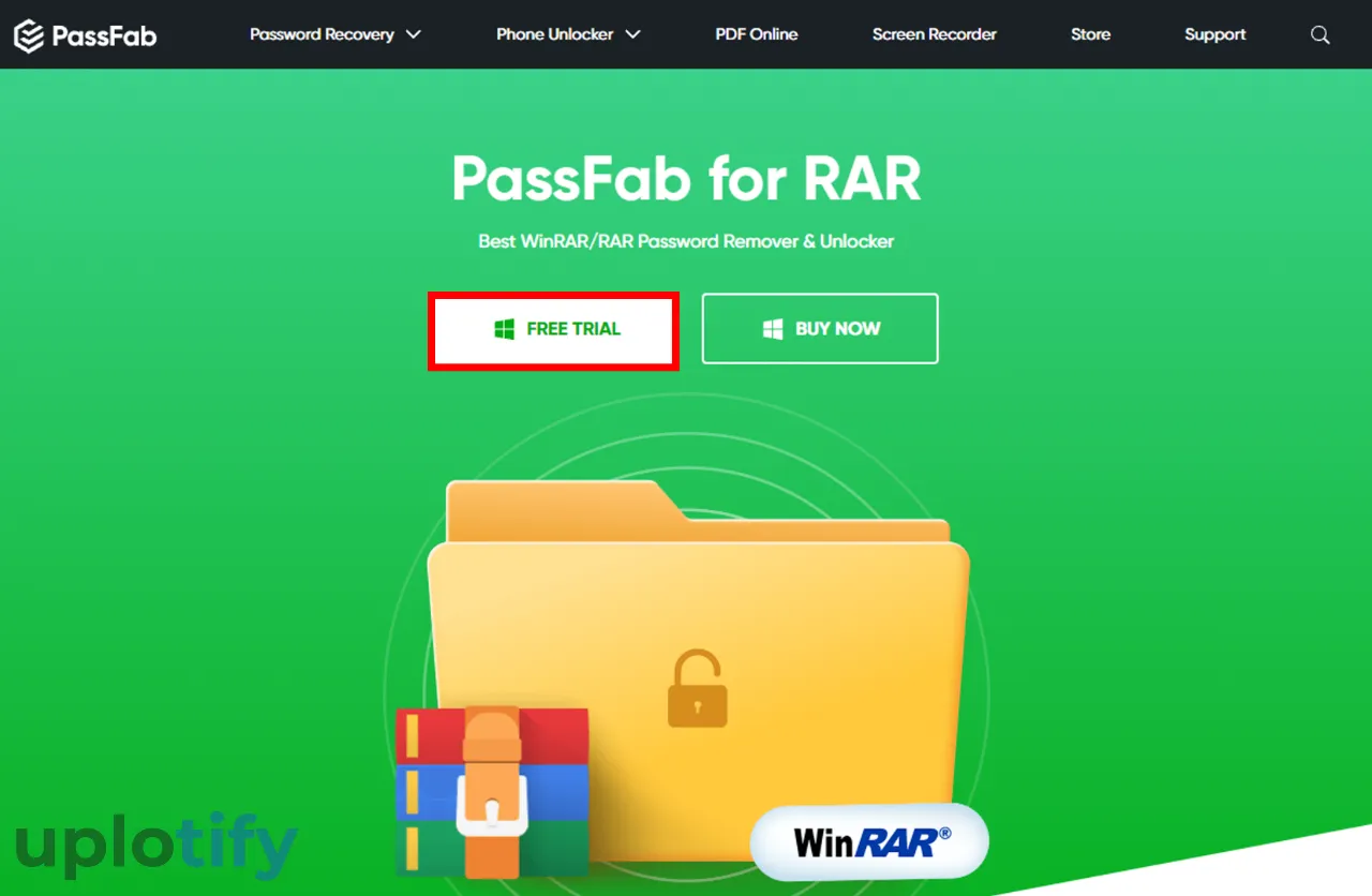install PassFab for RAR