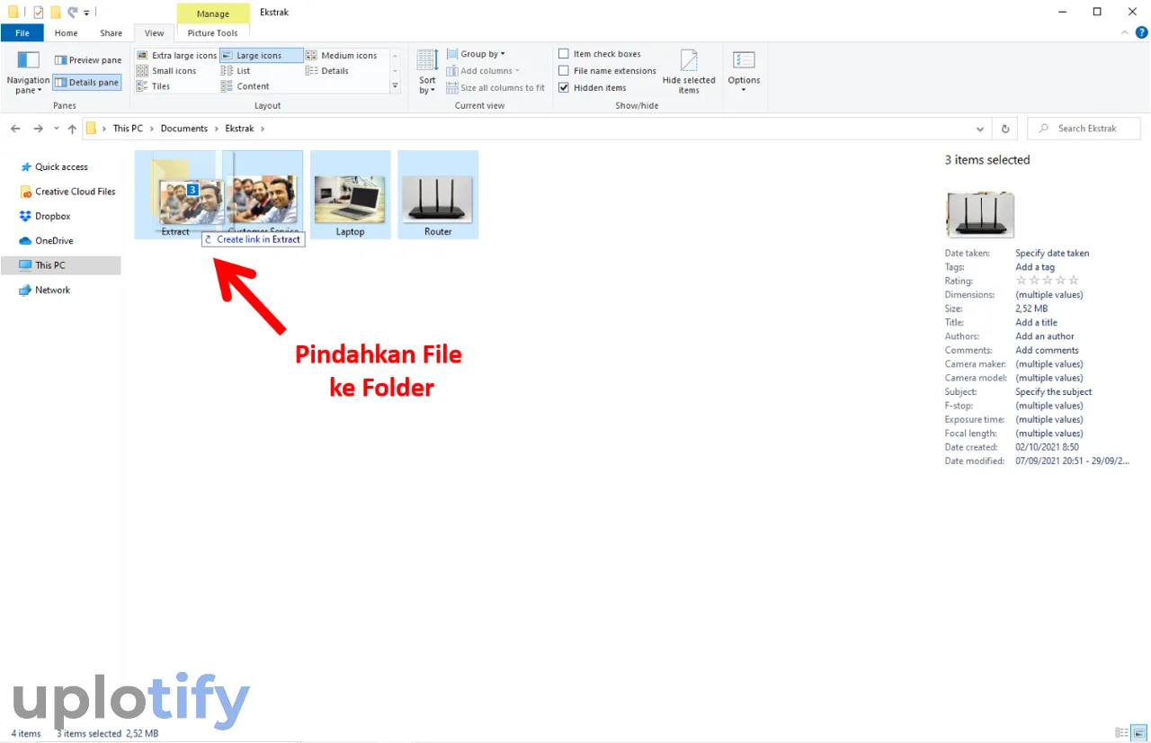 Copy File ke Folder