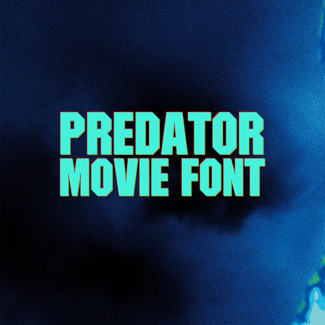 Font Predator Movie