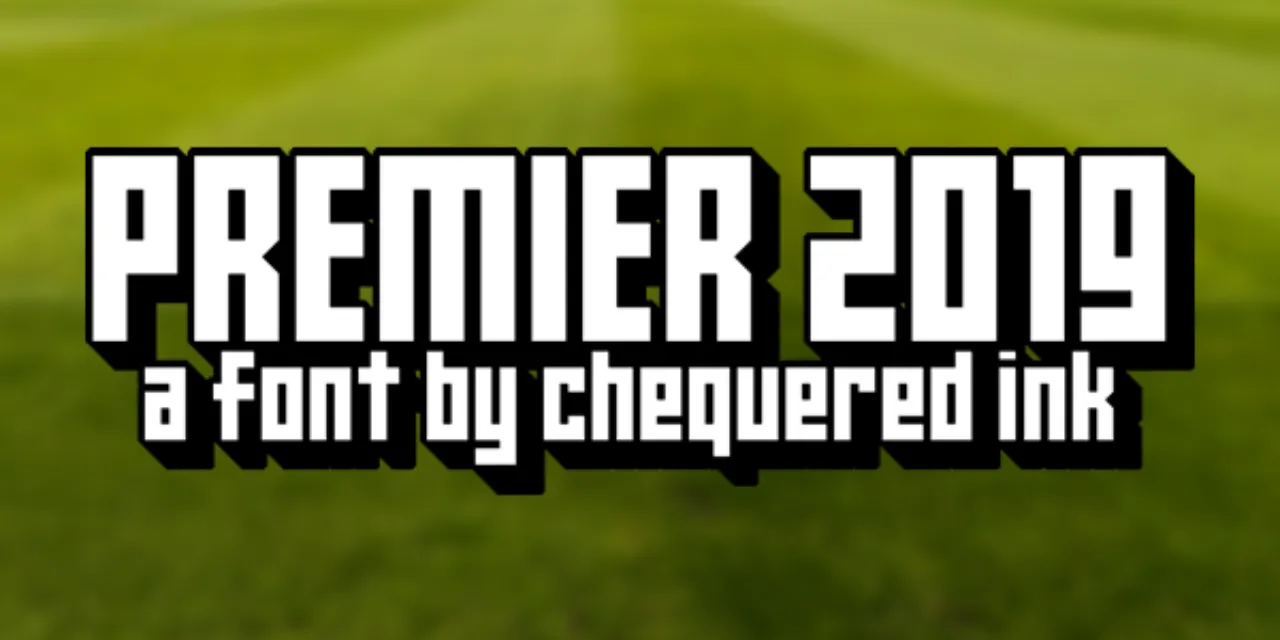 Font Logo Esport Premier 2019