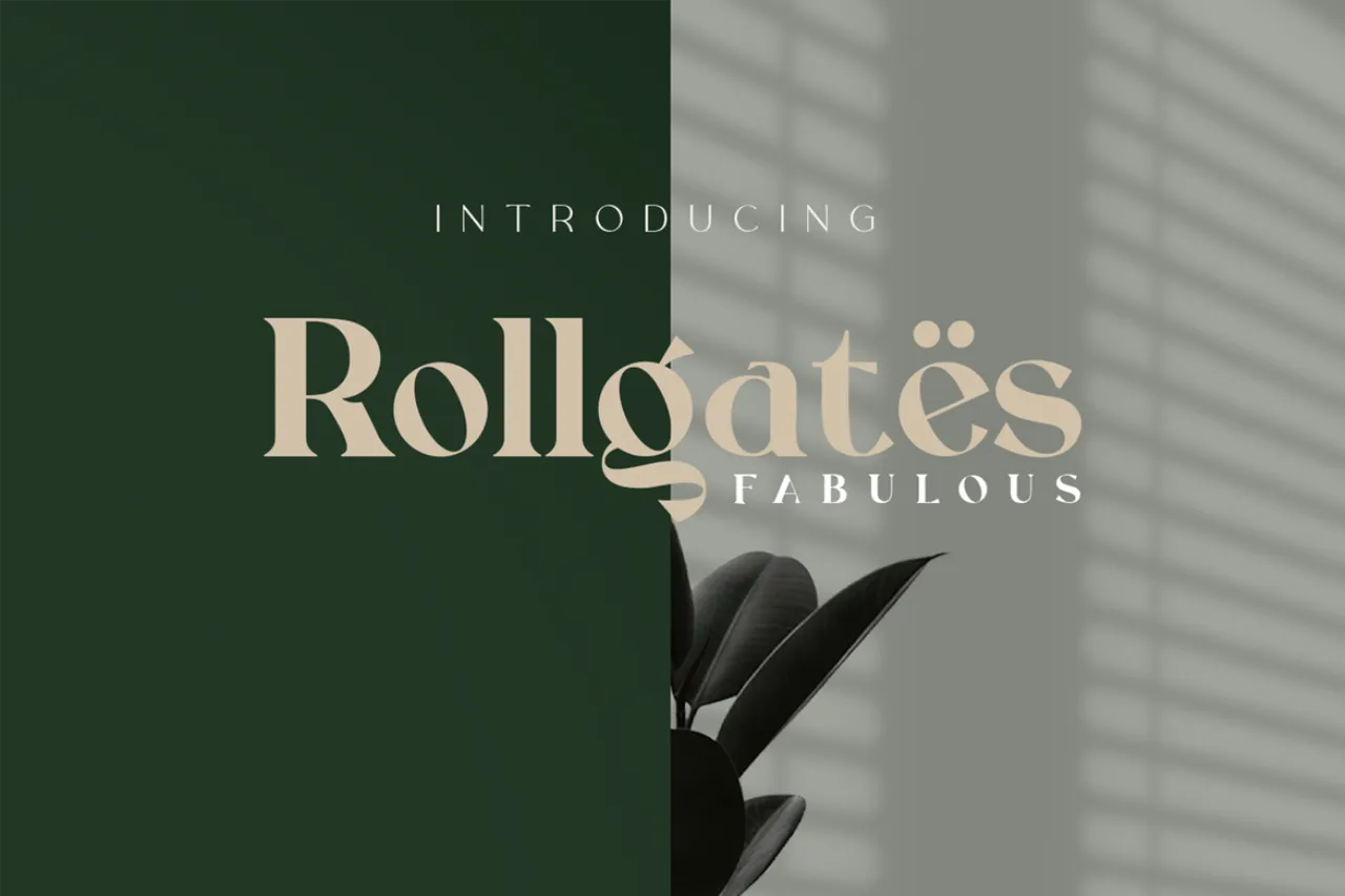 Font PowerPoint Rollgates Fabulous