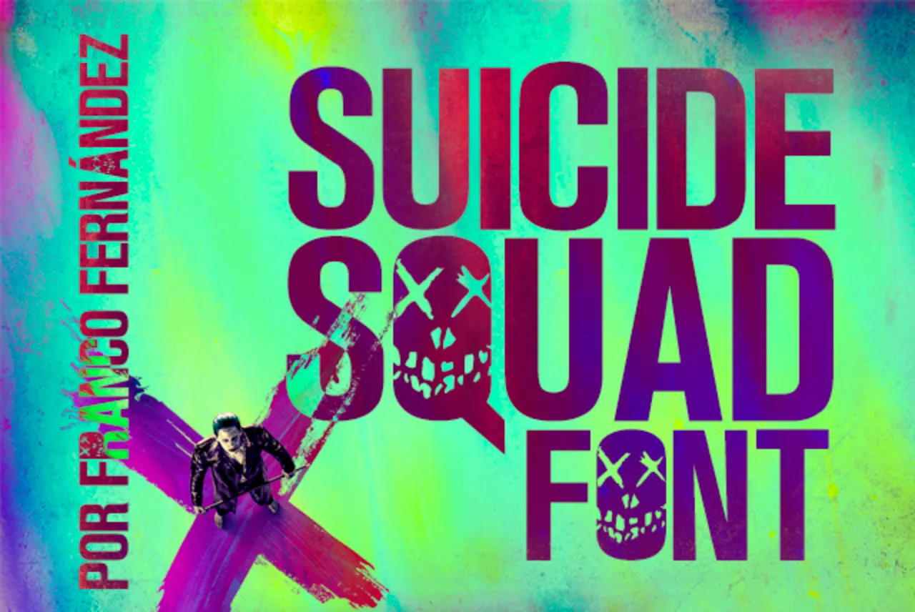 Font Suicide Squad 