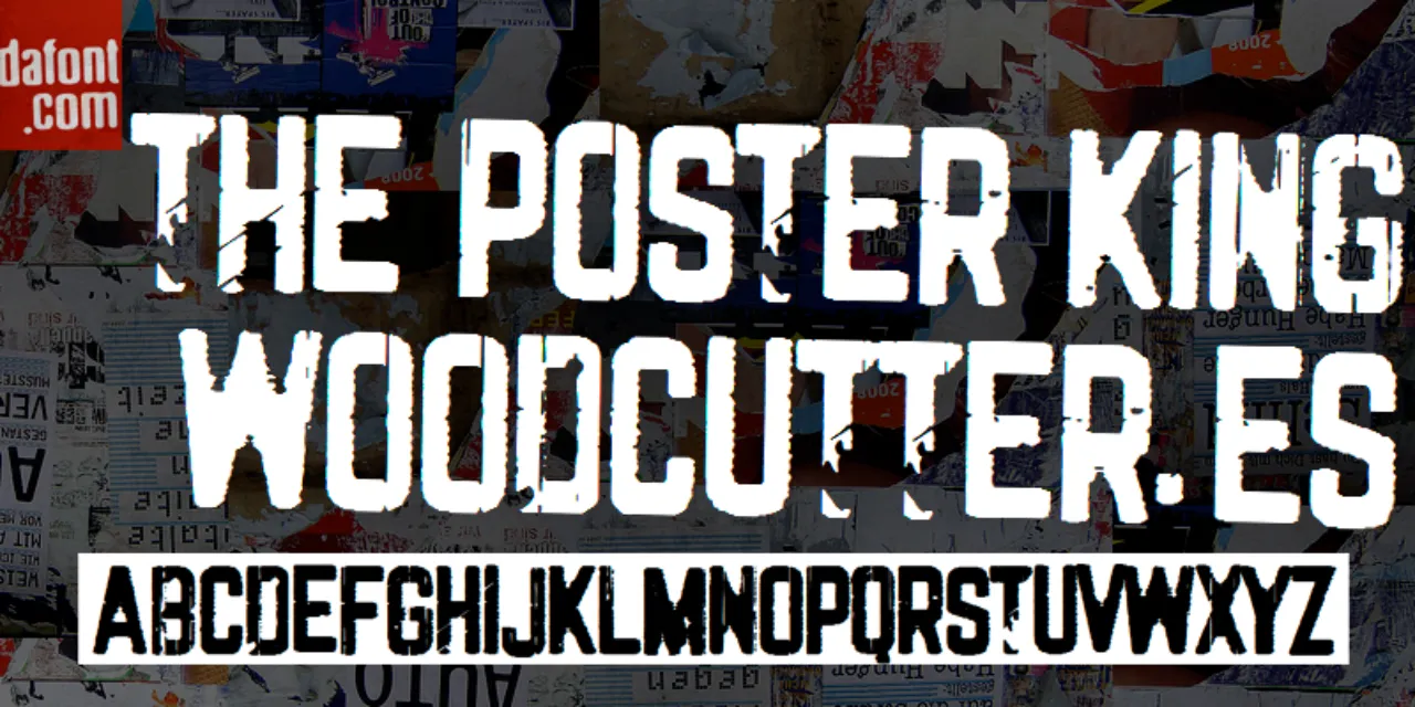 Font Poster King