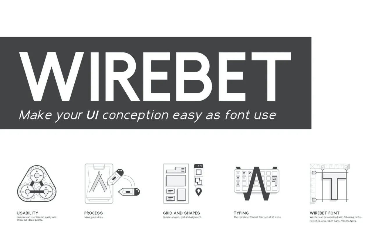 Font PowerPoint Wirebet Fonts