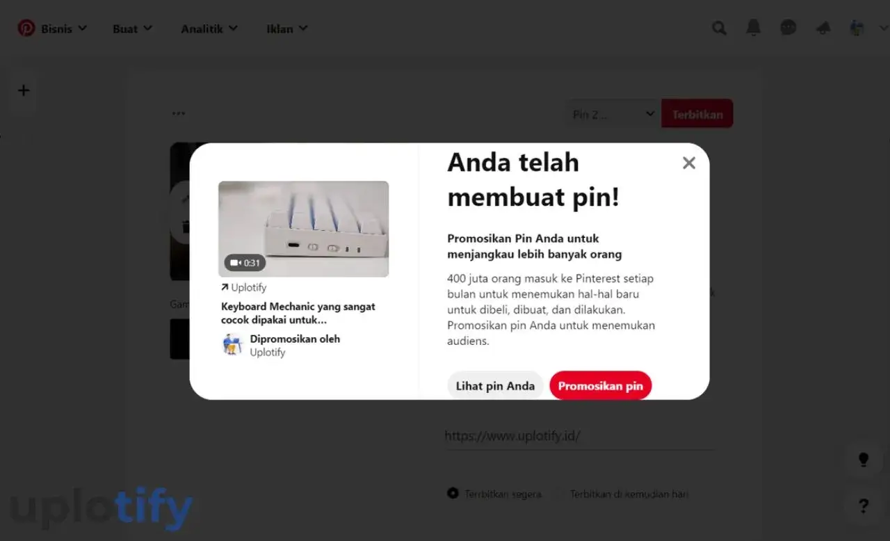 Lihat Video di Pinterest