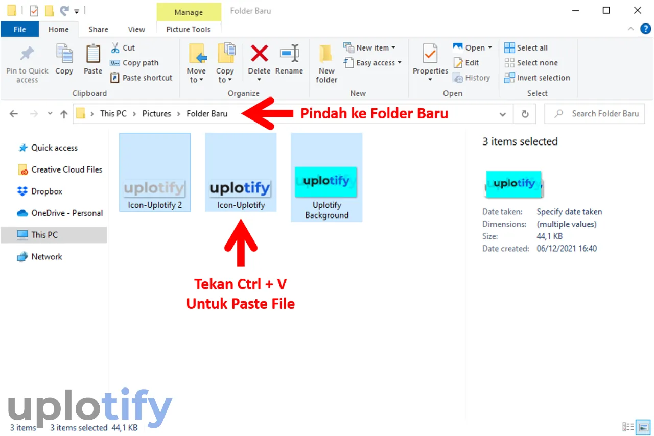 Paste Semua File