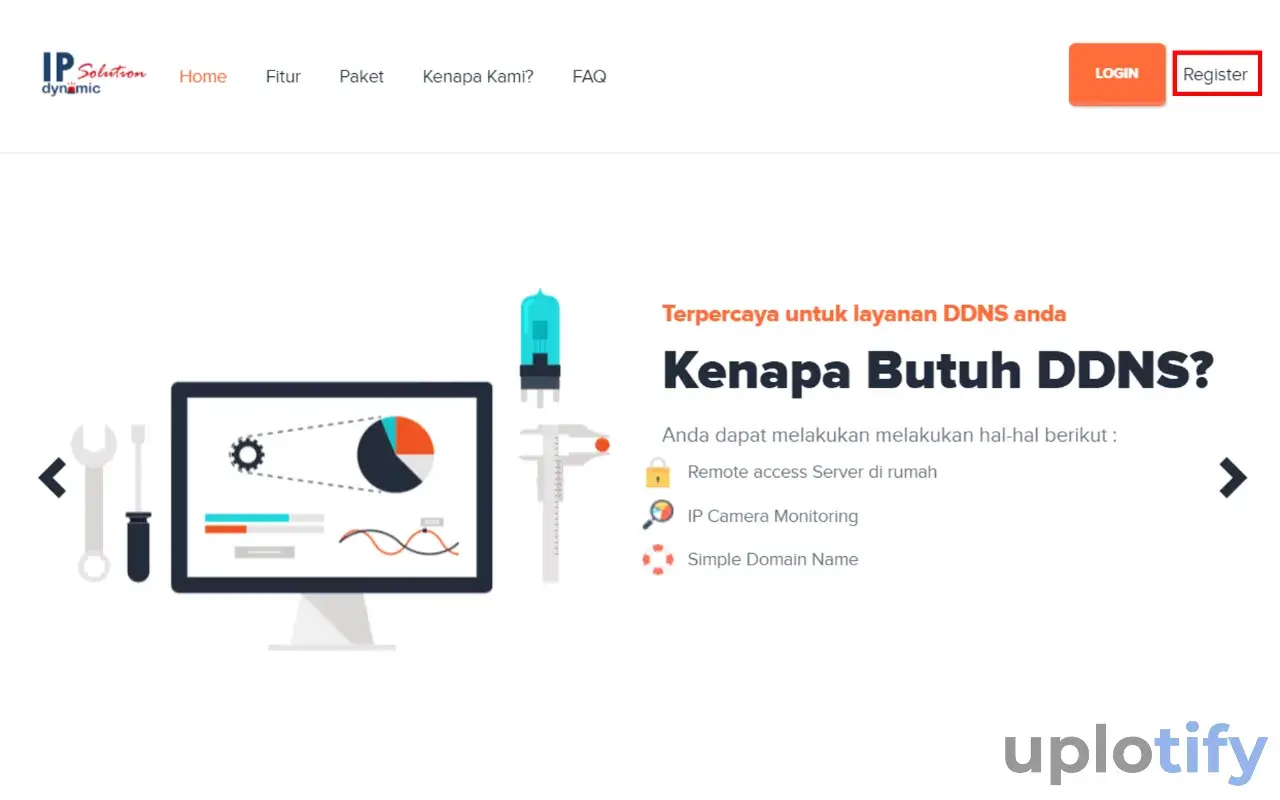 Daftar Akun IP Dynamic