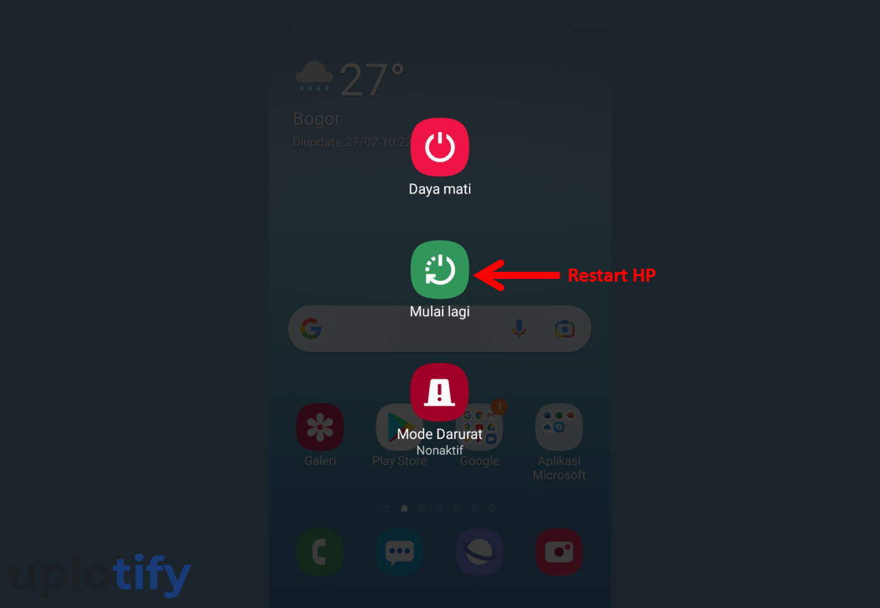 Mulai Ulang HP