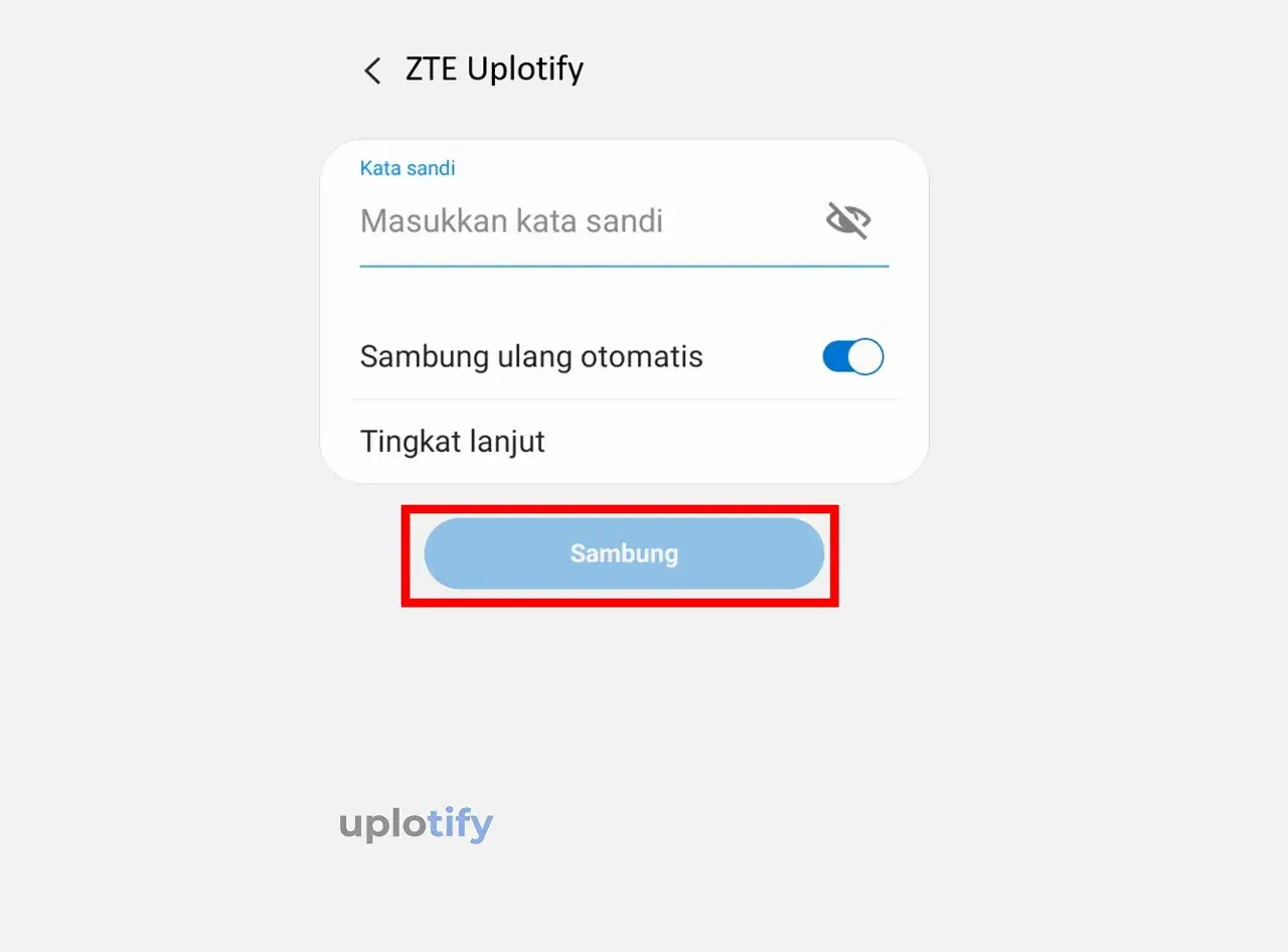 Sambungkan Koneksi IndiHome ke HP