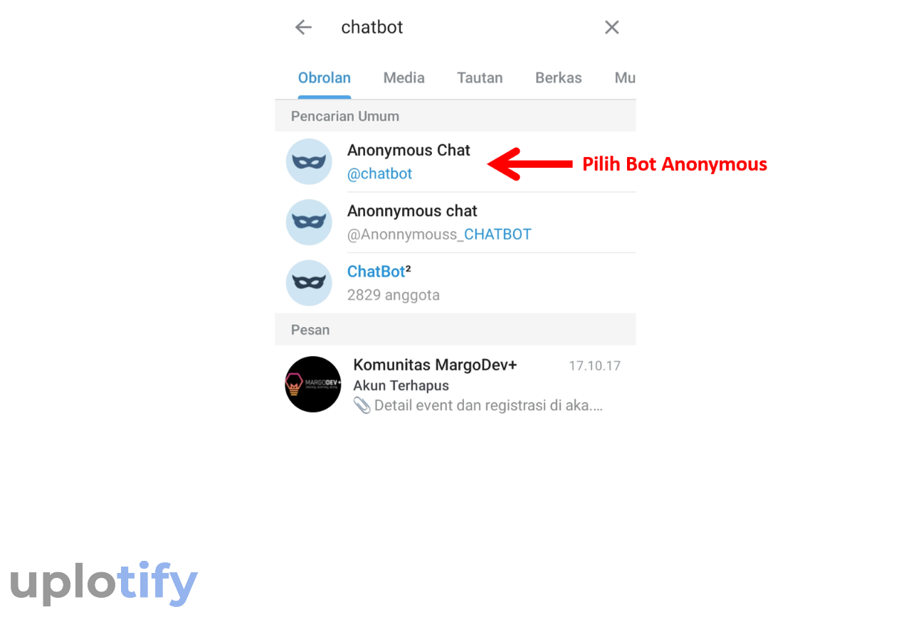 Ketik Bot Anonymous