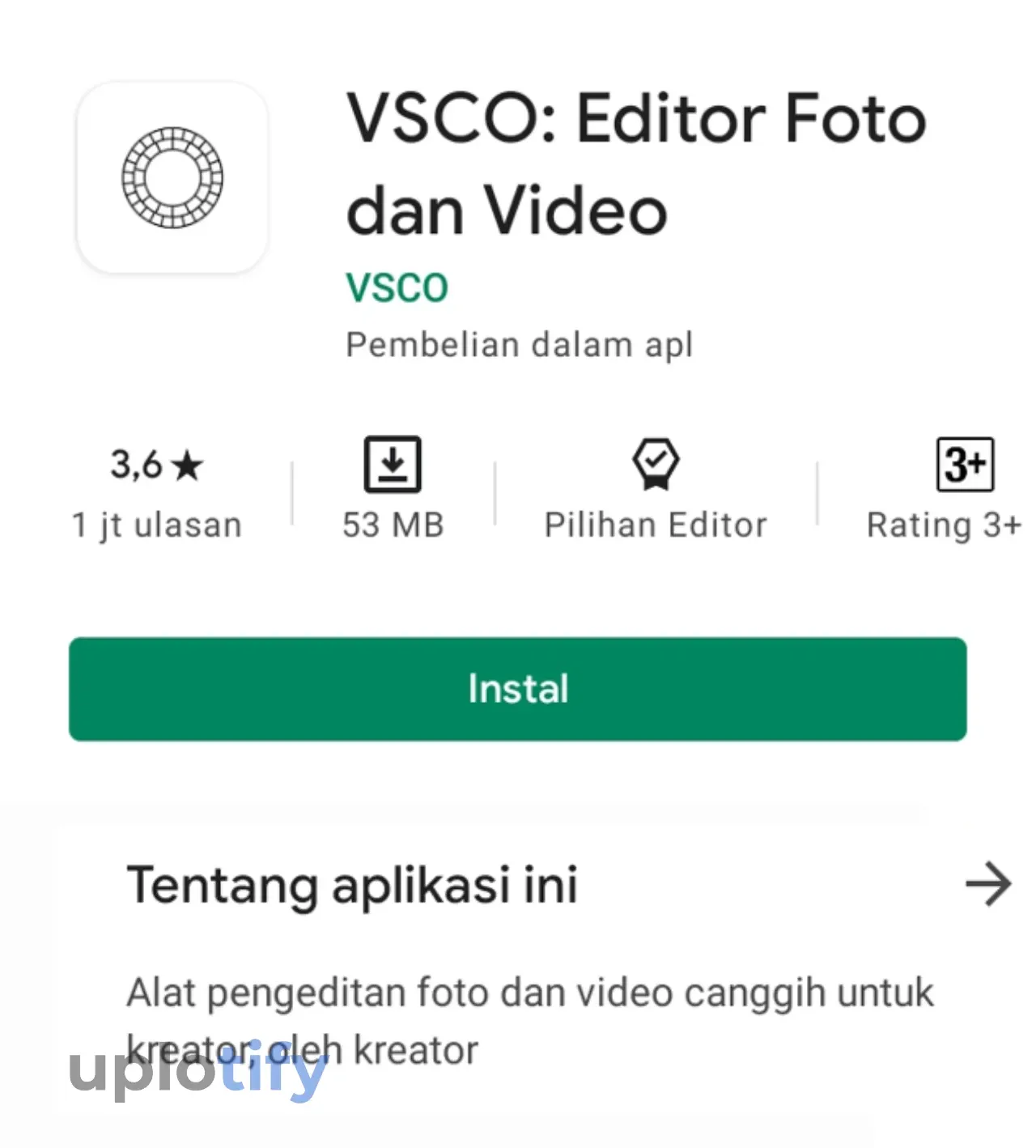 Pembuat Foto Aesthetic VSCO