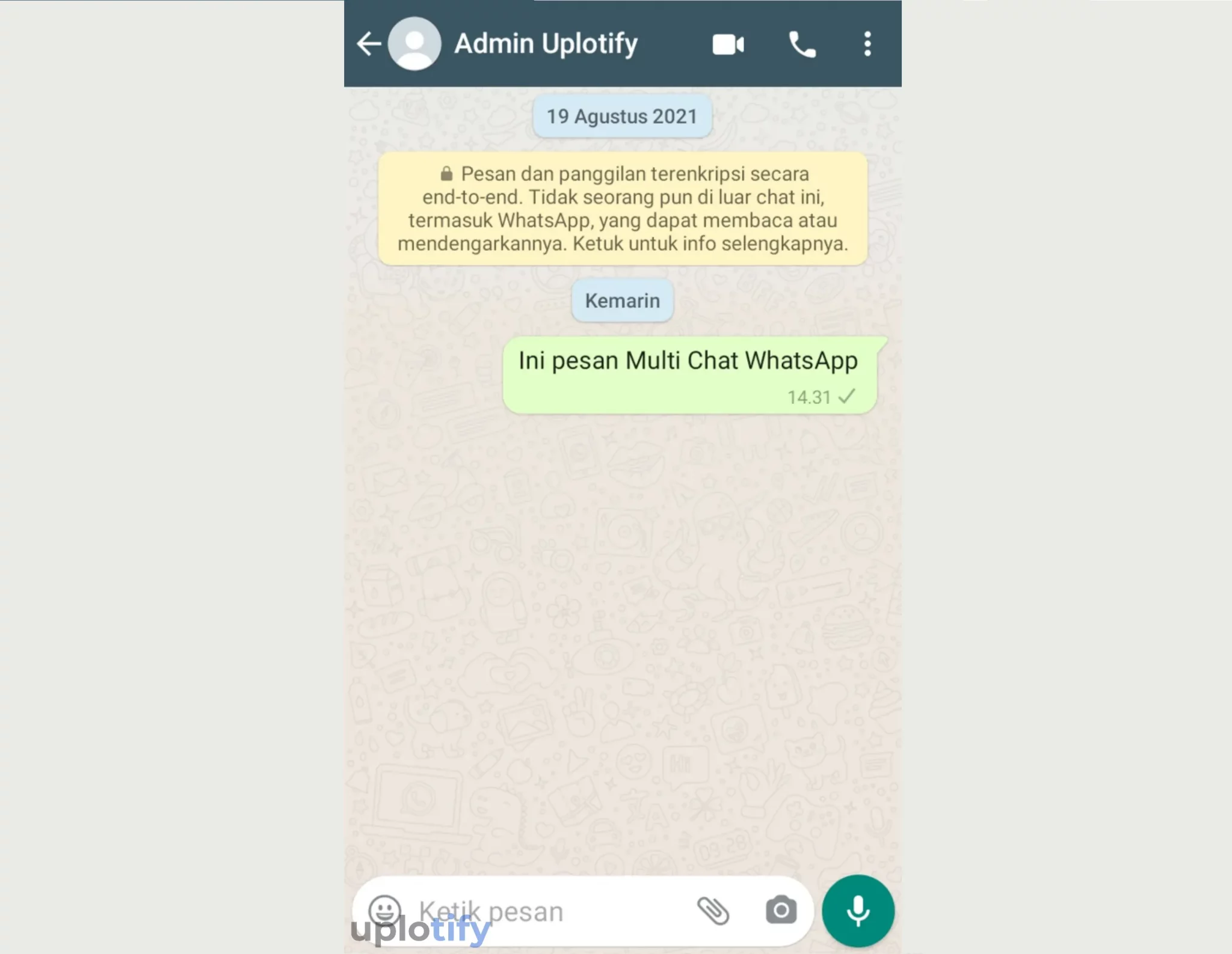 Arti Tanda Ceklis Satu WhatsApp