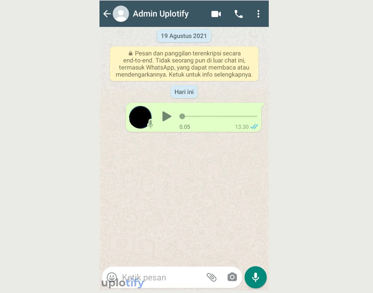 Arti Tanda Voice Note Hijau WhatsApp