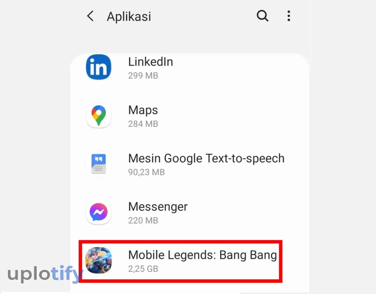 Buka Aplikasi Bermasalah