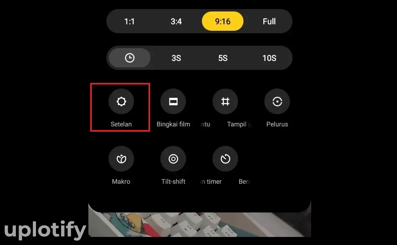 Buka Pengaturan Kamera HP Android