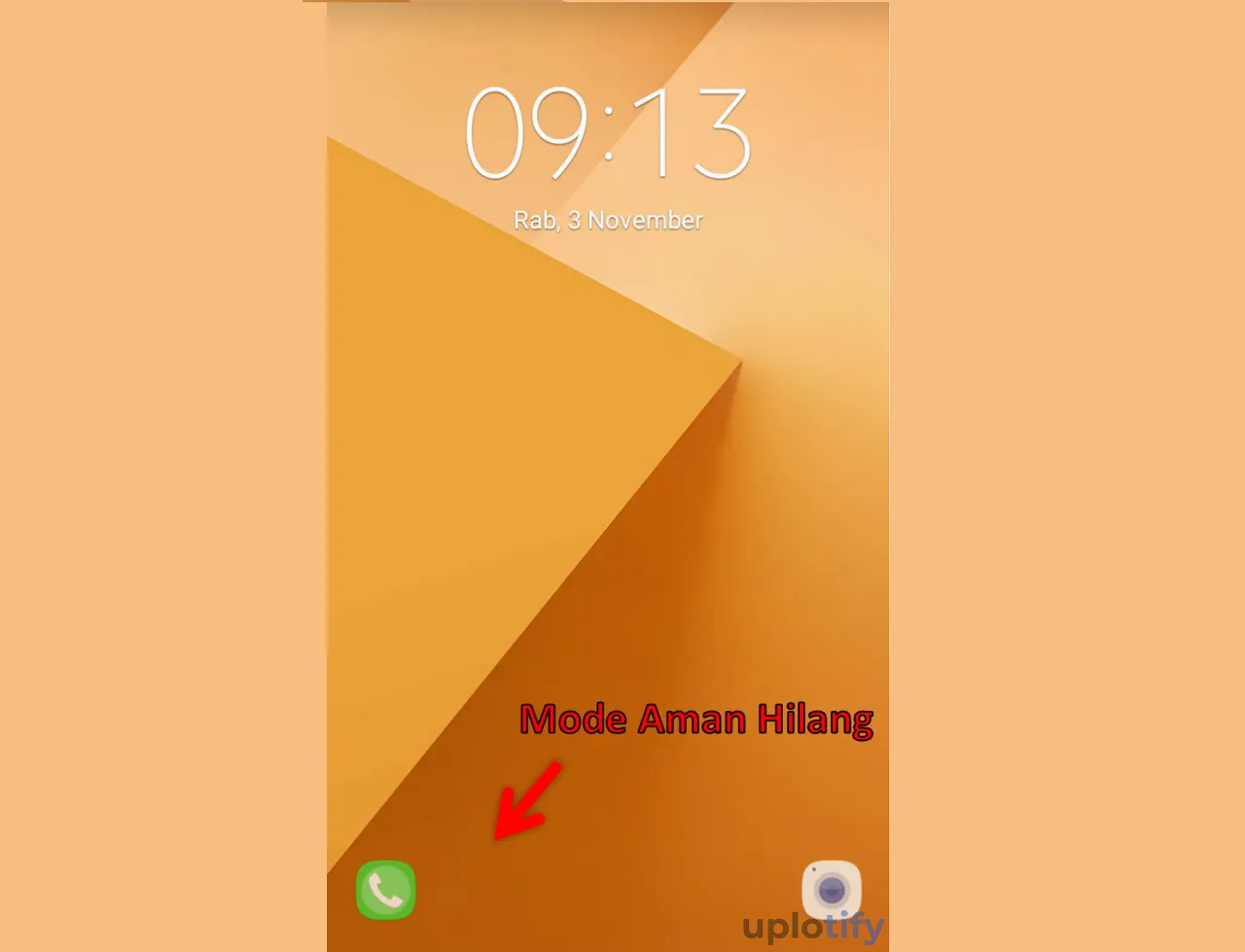 Safe Mode Samsung Hilang
