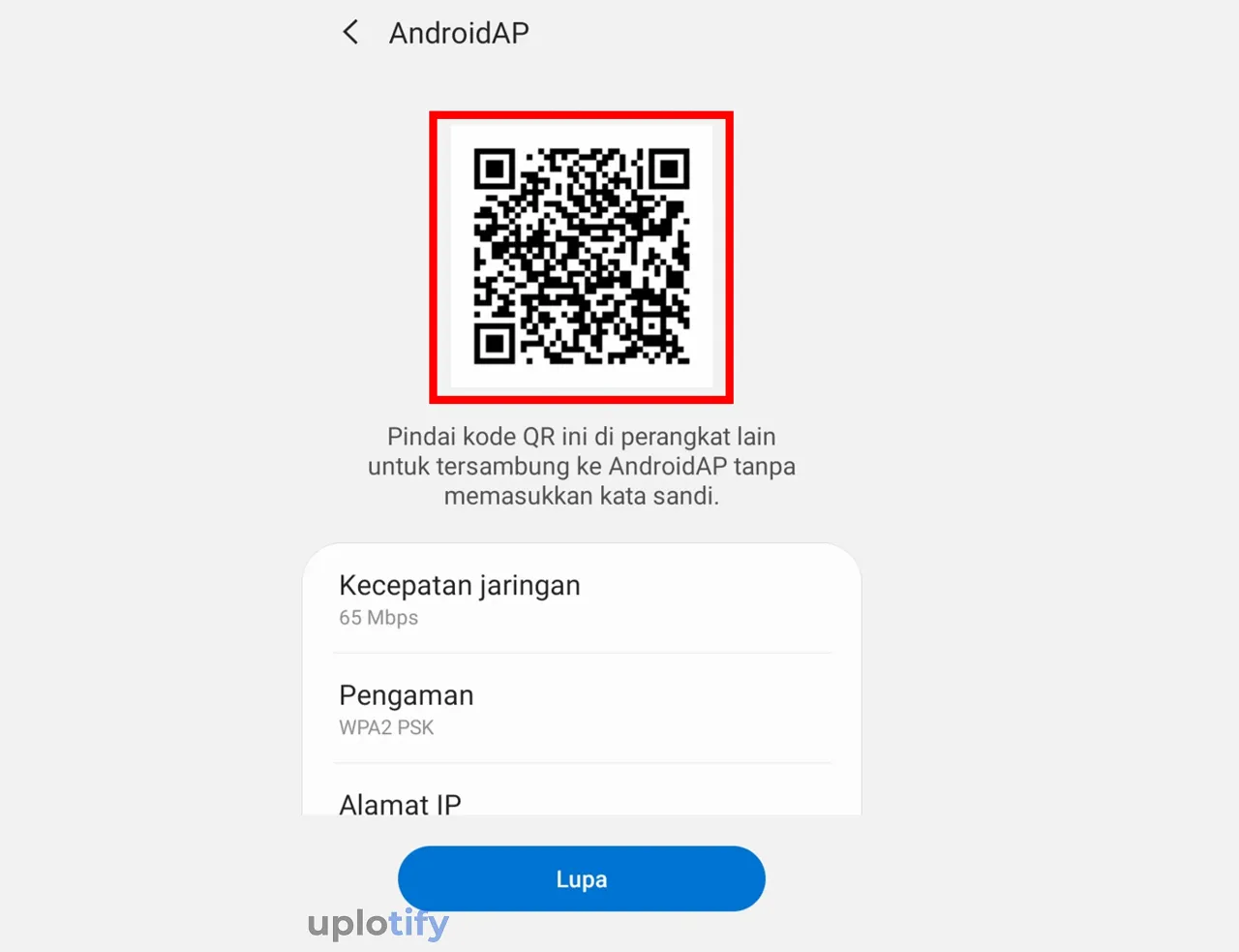 Cek Barcode WiFi