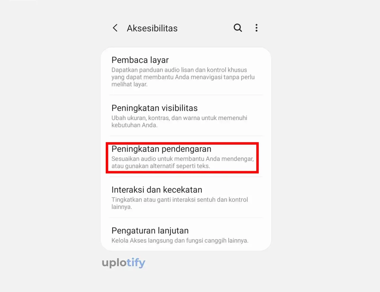 Buka Peningkatan Pendengaran