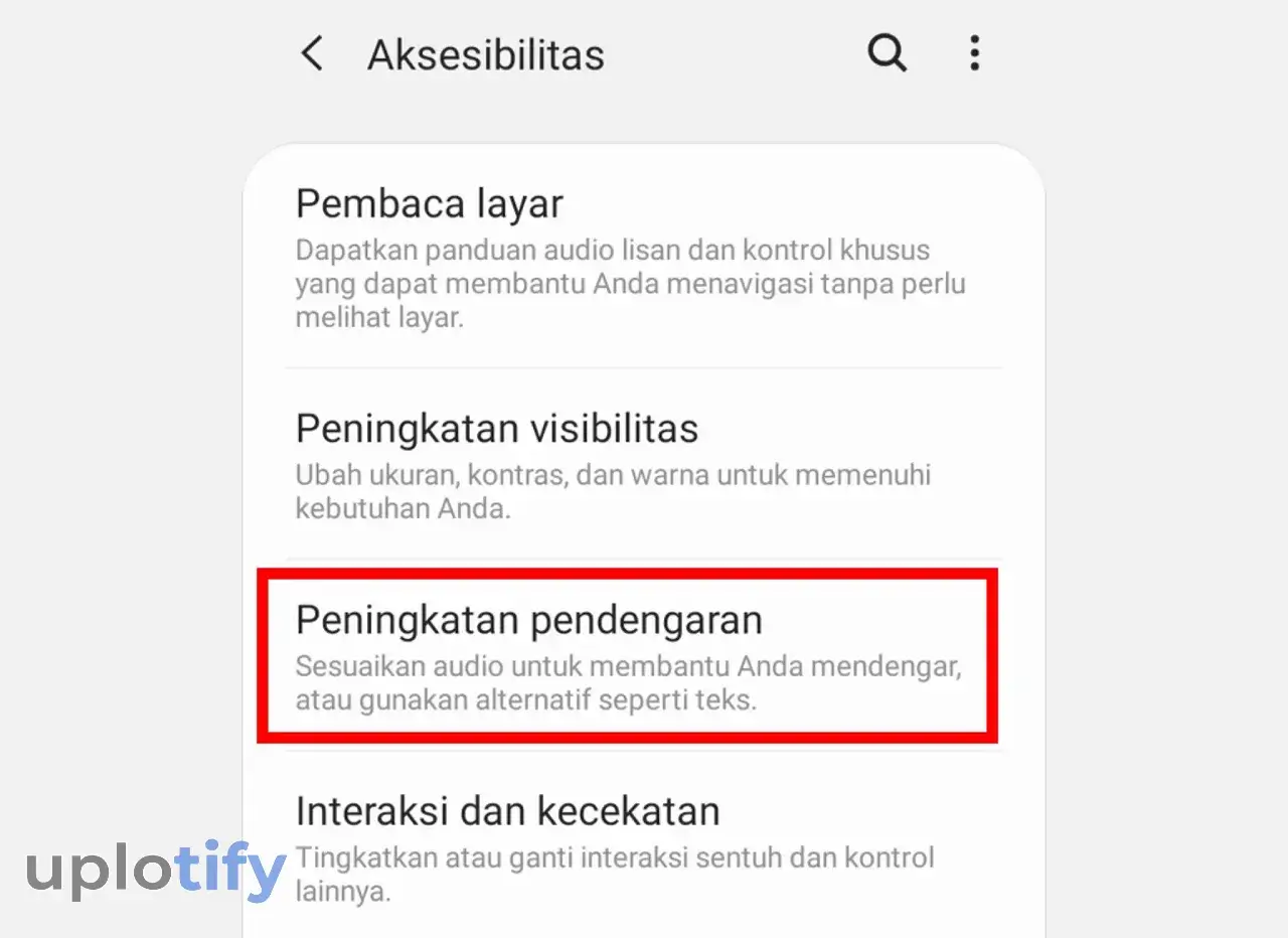 Buka Peningkatan Pendengaran