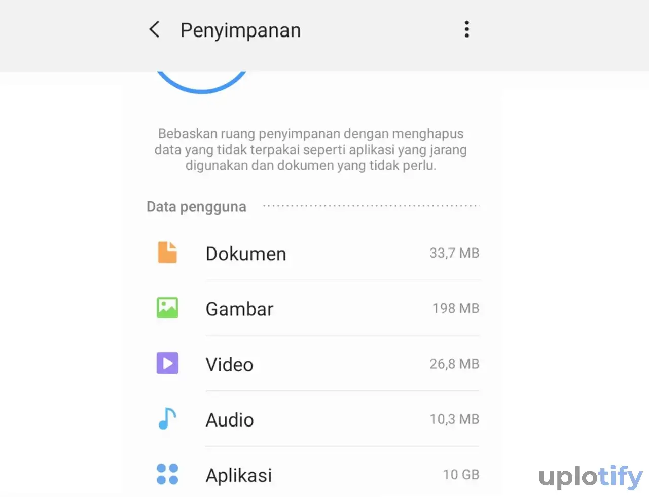 Klik Kartu SD Android