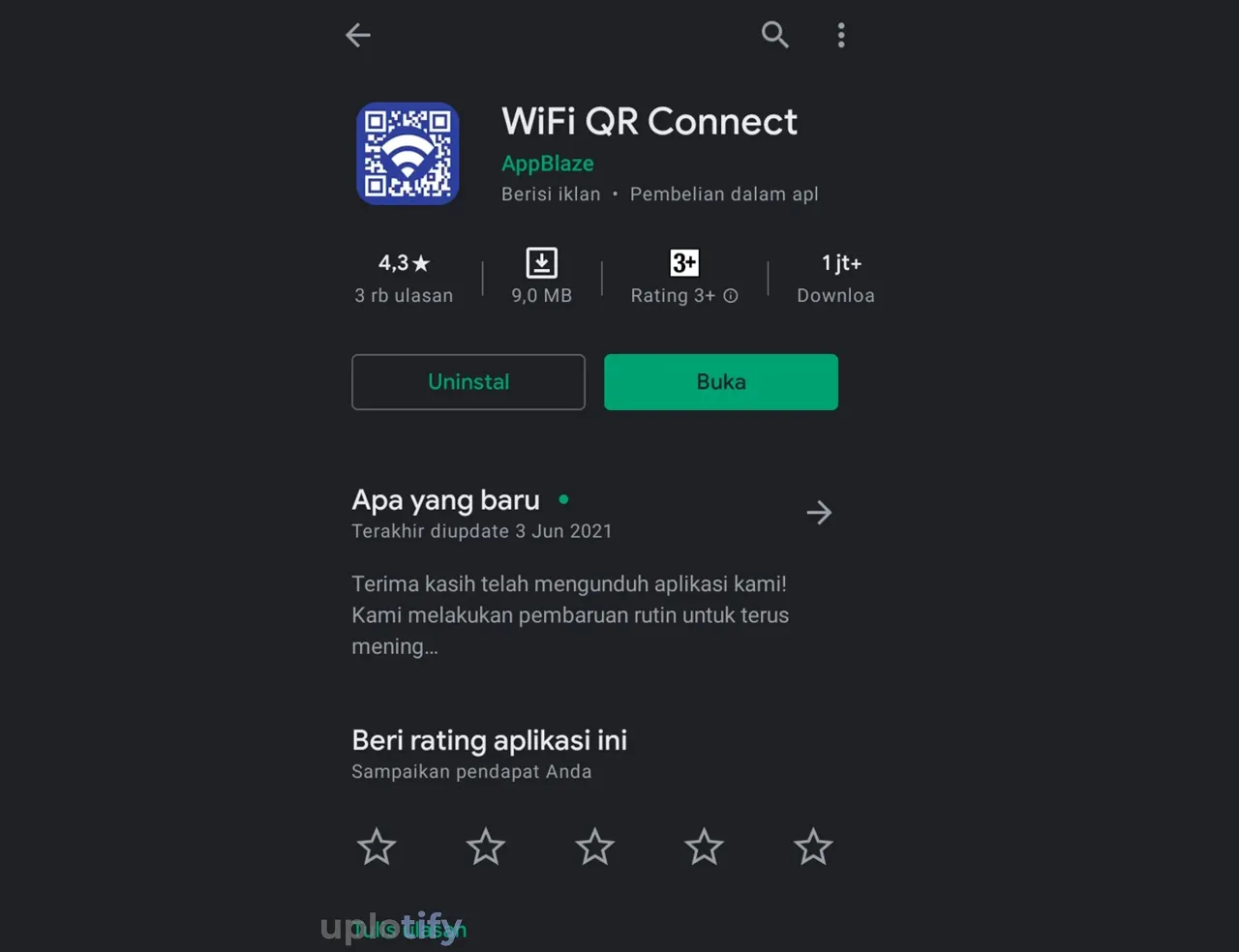 Memakai Aplikasi WiFi QR Connect
