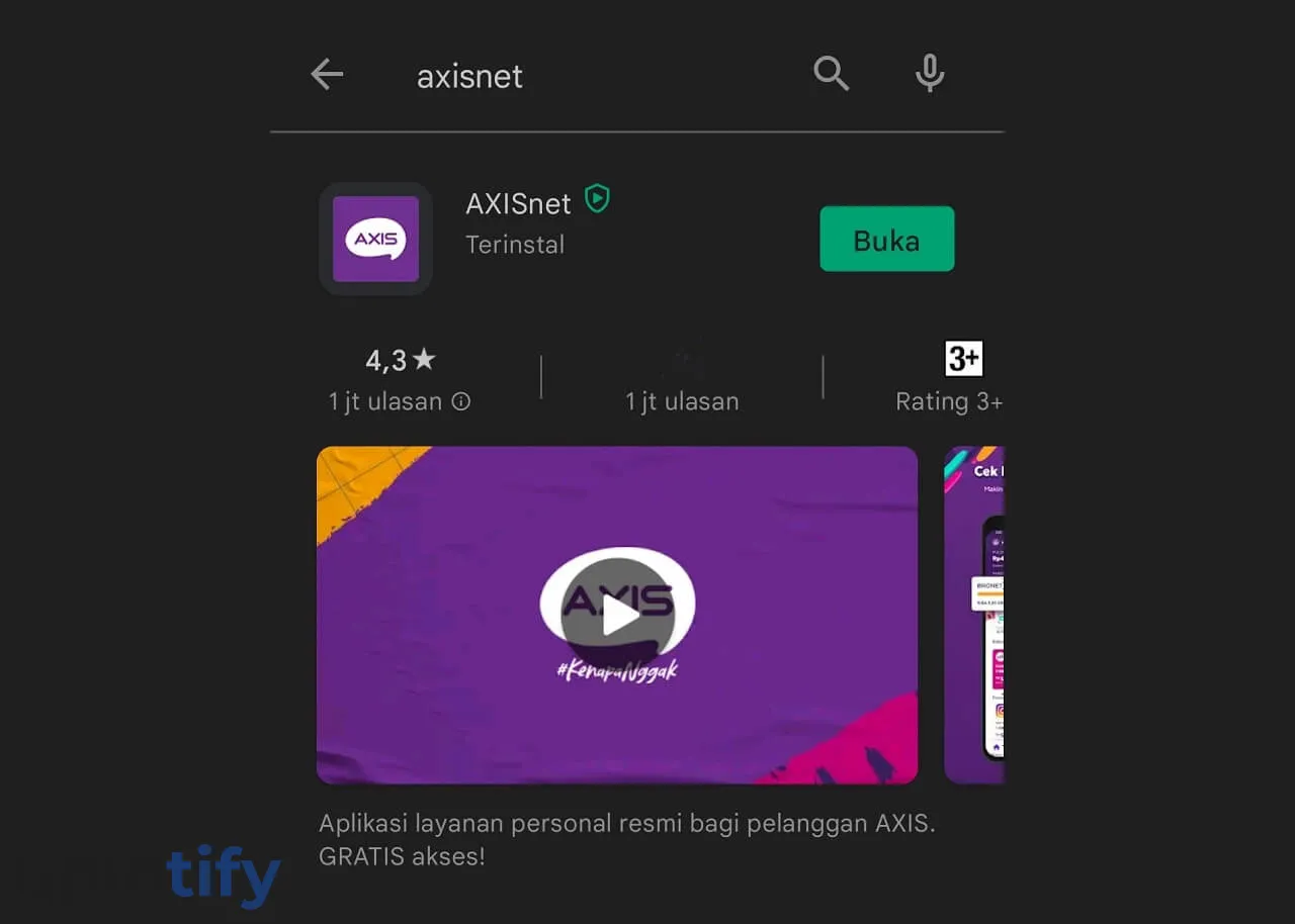 Aplikasi AxisNet