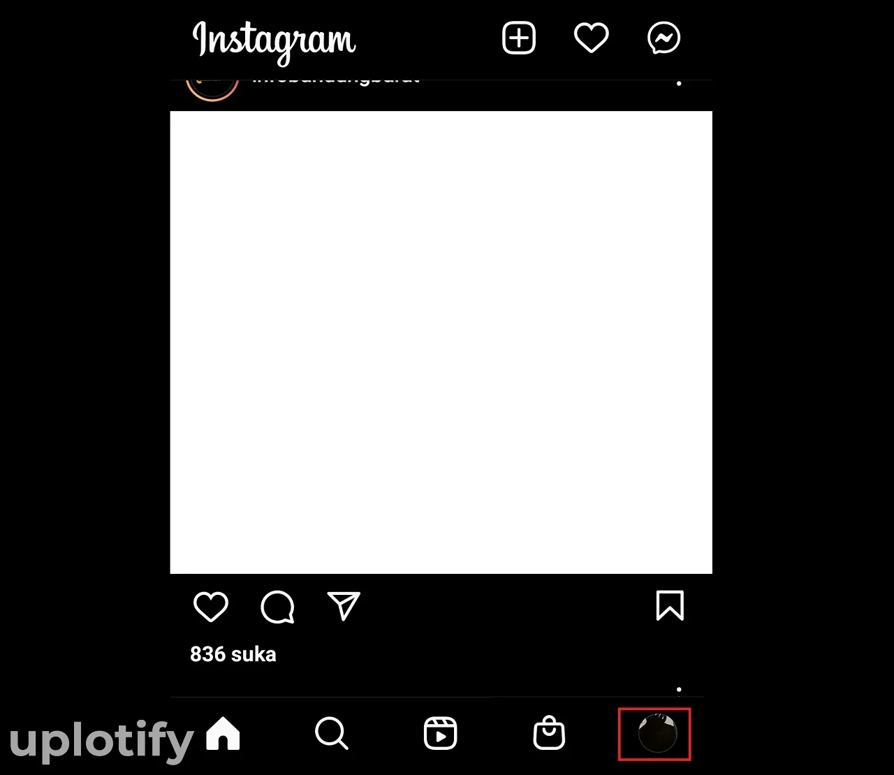 Buka Profil Akun Instagram