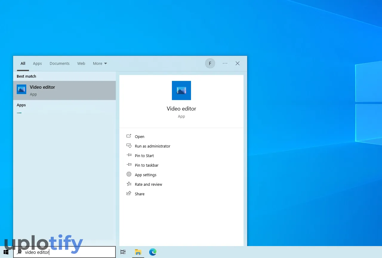 Buka Video Editor di PC