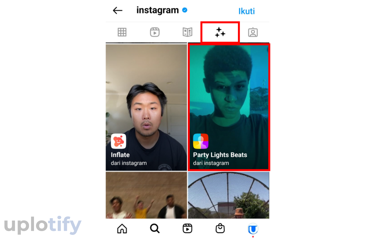 Cari Filter Di Akun Instagram
