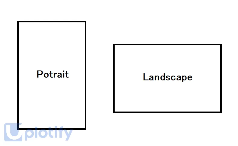 Perbedaan Potrait dan Landscape