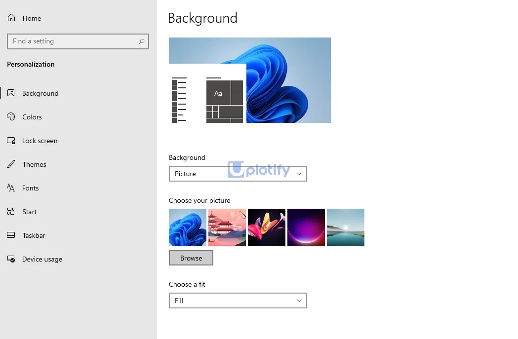 Browse Wallpaper Windows 11