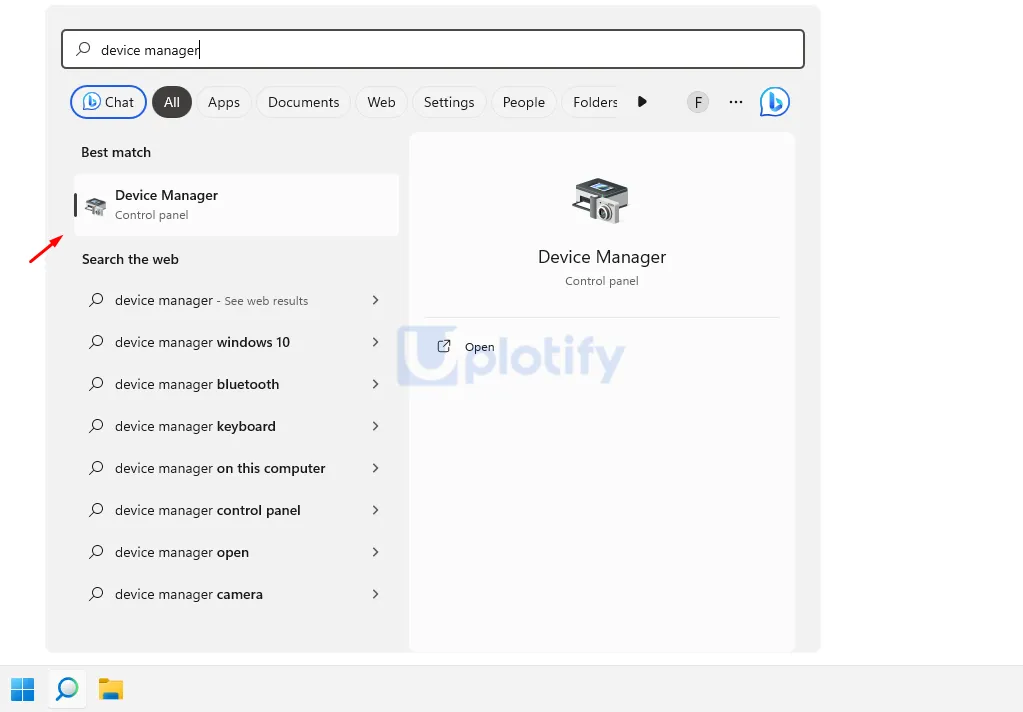 Buka Device Manager