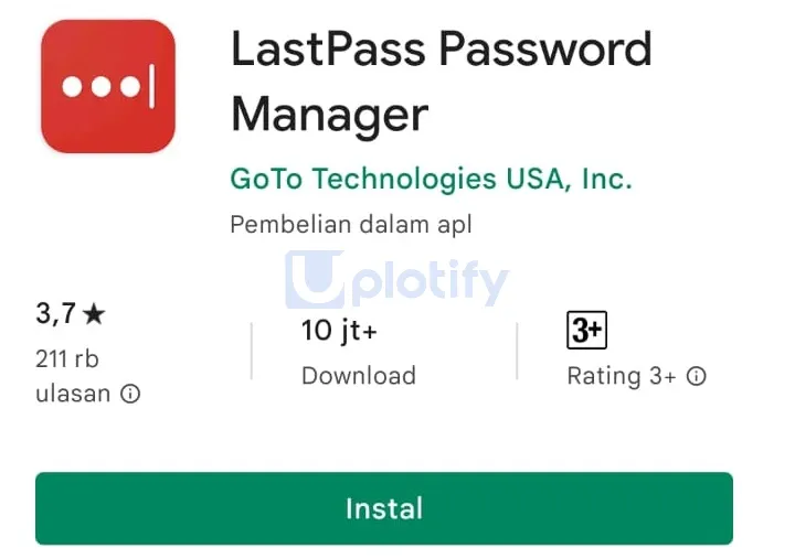 Aplikasi LastPass Password Manager