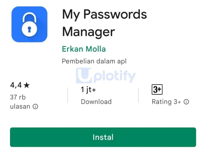 Aplikasi MyPassword Manager